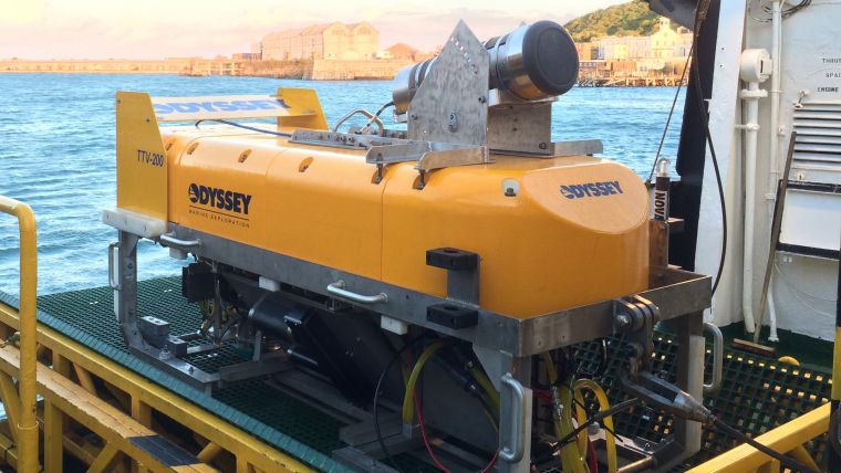 Odyssey Marine Exploration Extends Positioning Range with Sonardyne GyroiUSBL