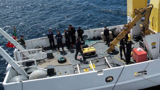 Portuguese Navy Completes Hydrographic Training with Falcon Robot