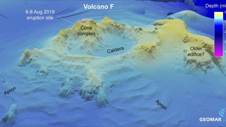 Volcano F is the Origin of the Floating Stones, Researchers Discovered