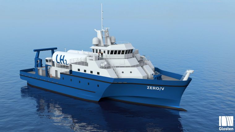 Zero-V, a zero-emissions marine research vessel