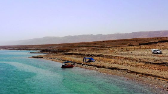 Dead Sea coastal erosion research to protect coastlines worldwide