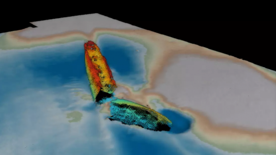Multibeam Sonar Reveals Ship That Warned Titanic of Icebergs