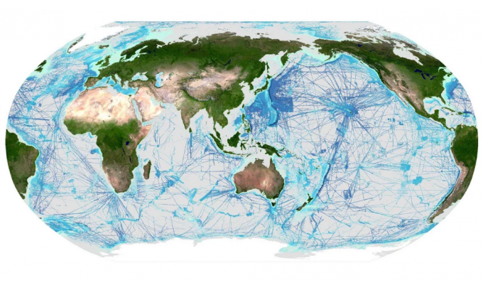 Vast new areas of the seafloor mapped in latest Seabed 2030 update