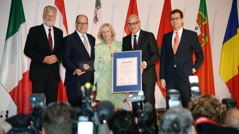 German Ocean Award for Prince Albert II of Monaco