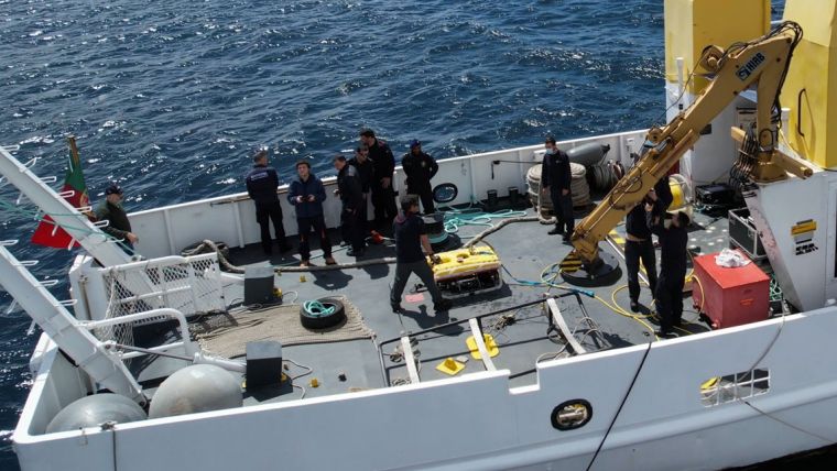 Portuguese Navy Completes Hydrographic Training with Falcon Robot