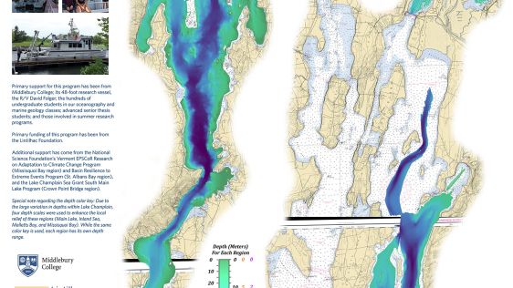 Mapping the Depth of Lake Champlain