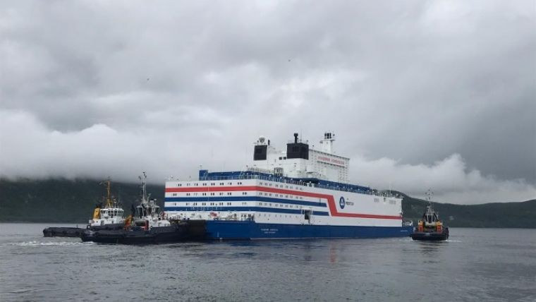 Russian Floating Nuclear Power Unit Sets Sail to the Arctic