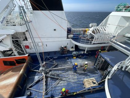 KUM Offshore collects subsea core samples in challenging conditions
