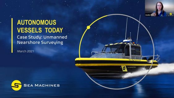 Sea Machines Webinar Series: Autonomous Hydrographic Survey Vessels