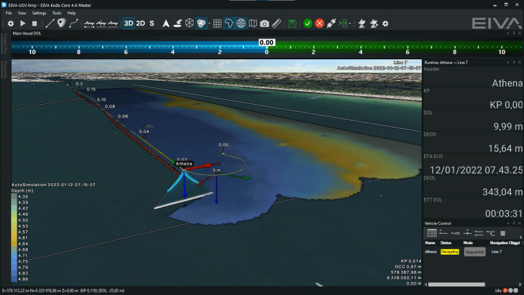 Entry-level Hydrographic Surveys Benefit from Software Features for Autonomy