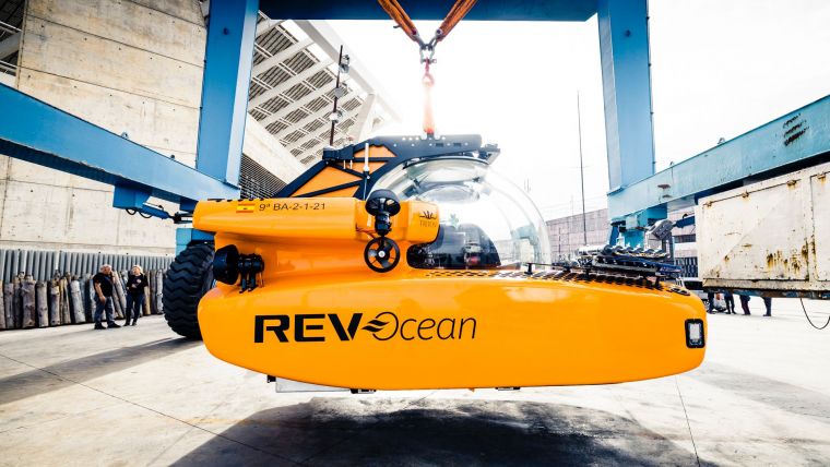 REV Ocean Unveils New Deep-diving Crewed Submersible