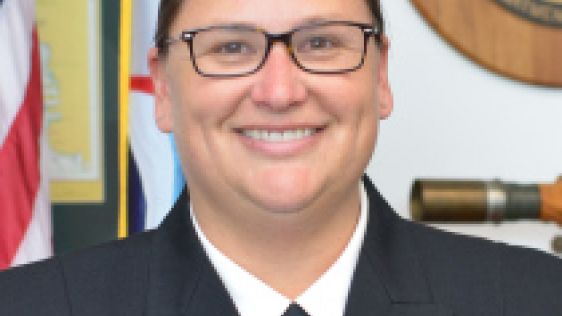 Lt. Cmdr. Briana Welton in Command of NOAA Ship Ferdinand Hassler