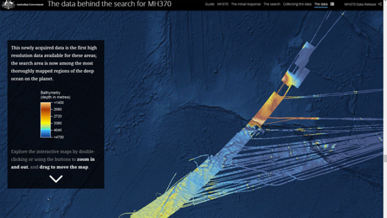 Data Behind MH370 Search: Phase One Released