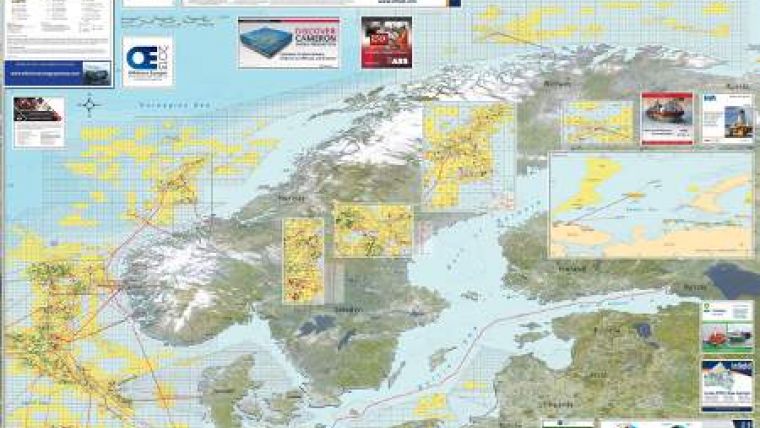 New Map Showing Nordic Oil and Gas Activity