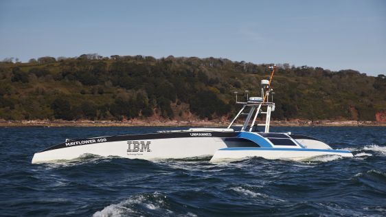 UKHO Provides S-100 Navigation Data for Mayflower Autonomous Ship