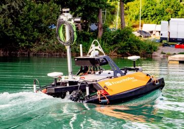 Mapping rivers and lakes with an autonomous watercraft