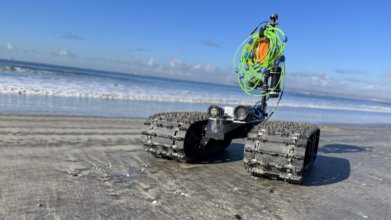 Innovative autonomous underwater ground vehicle showcased at Ocean Business