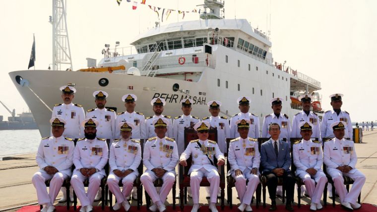 Pakistan Navy Launches New Hydrographic Survey Vessel