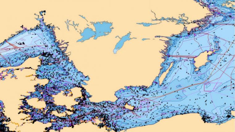 Less-fragmented Marine Map