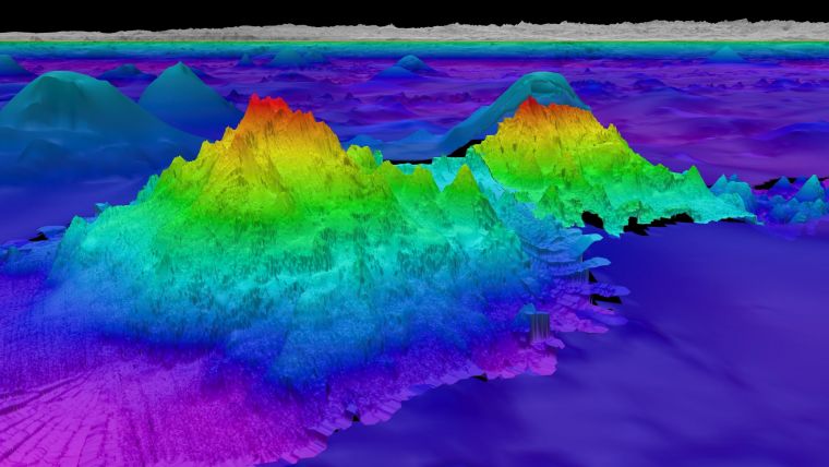 Research vessel finds four new seamounts in high seas