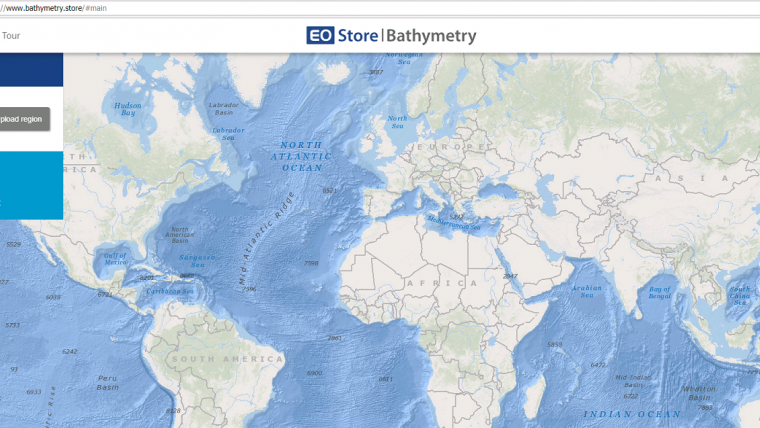 EOMAP Launches Online Bathymetric Data Store