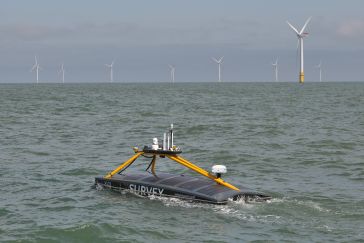 Vattenfall uses uncrewed vessels for safer, greener seabed inspections