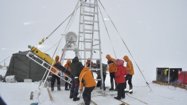 Scientists Drill for First Time on Remote Antarctic Glacier
