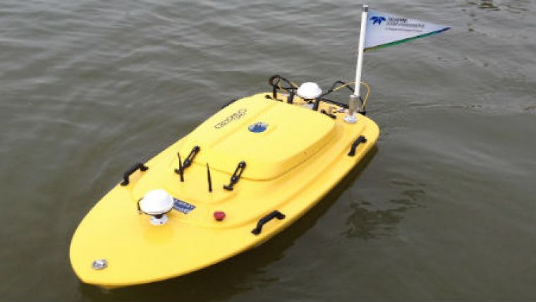 Z-Boat with MB1 Multibeam Demonstrated