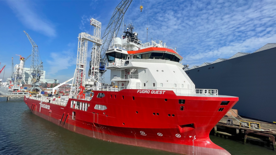 Fugro Presents New Geotechnical Vessel for Sustainable Offshore Operations
