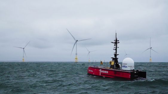 Fully remote ROV inspection of offshore wind farm completed by Fugro’s Blue Essence