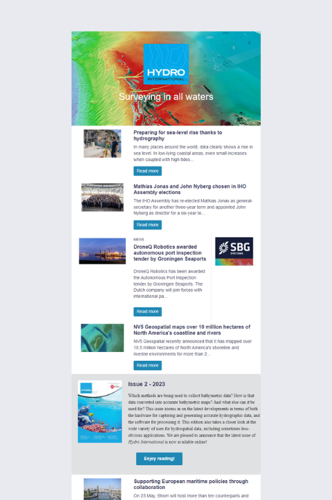 Hydrography Newsletter